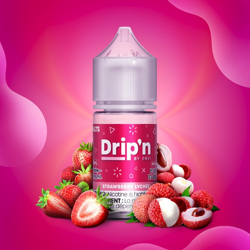 Drip’n E-Liquid – Strawberry Lychee (ON)