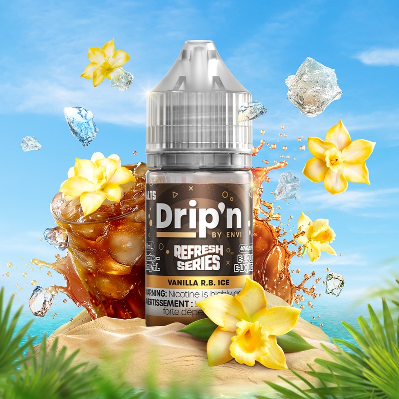 Drip’n Refresh E-Liquid – Vanilla R.B. Ice