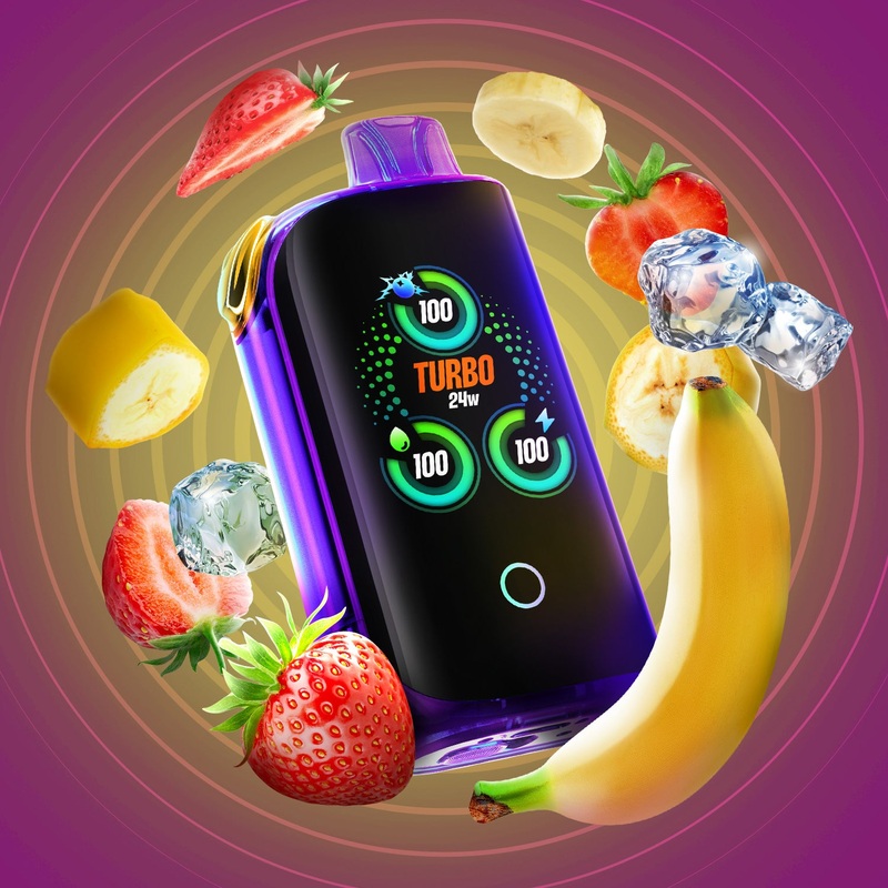 Drip’n X Fasta Blast – Banana Ice + Strawberry (AB)