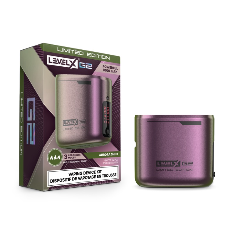 Level X Boost G2 Device Kit 1000 Aurora Shift – Limited Edition