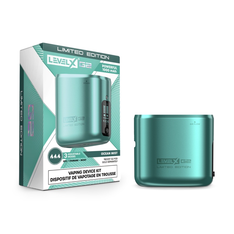 Level X Boost G2 Device Kit 1000 Ocean Mist – Limited Edition