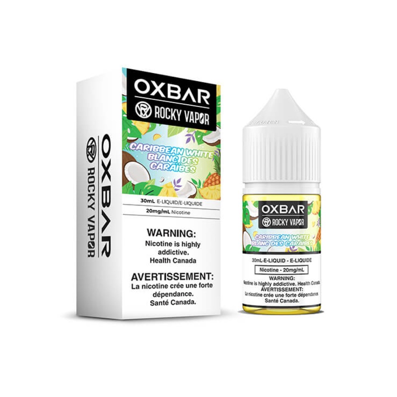 Rocky Vapor OxBar E-liquids – Caribbean White