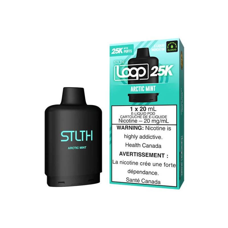 STLTH Loop 25k Pod, Arctic Mint, 20mL