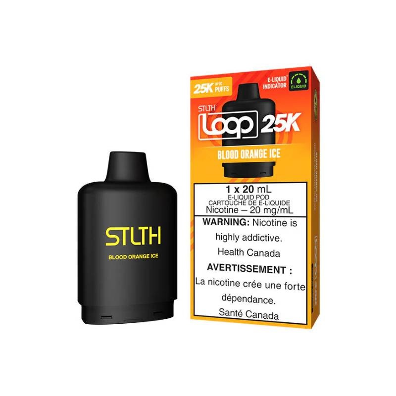 STLTH Loop 25k Pod, Blood Orange Ice, 20mL