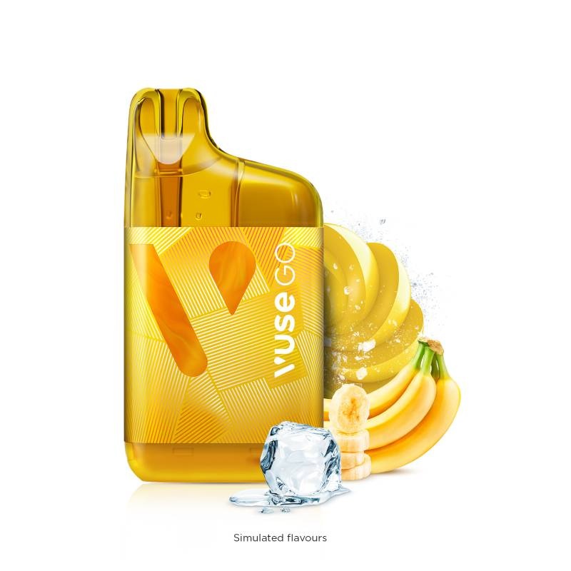 Vuse Go 5000 Disposable Vape – Banana Ice, 10mL