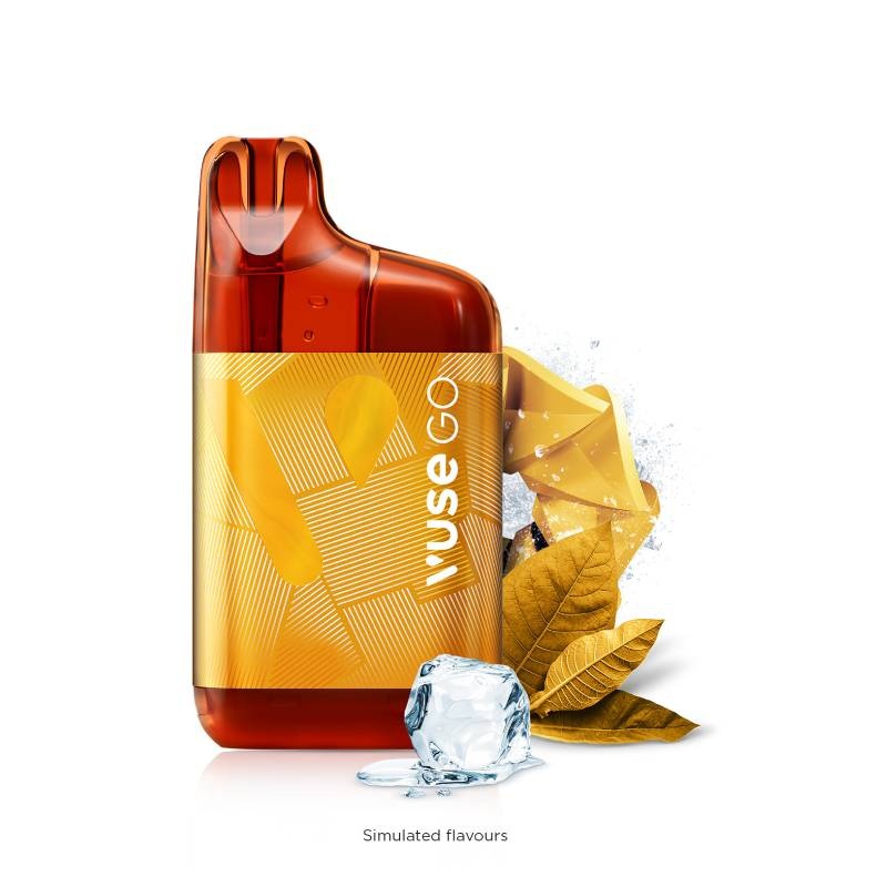 Vuse Go 5000 Disposable Vape – Golden Tobacco Ice, 10mL