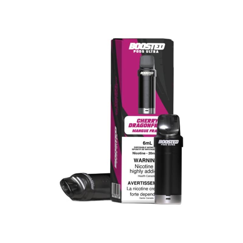 Cherry Dragonfruit Boosted ULTRA Pods, 6mL (Synthetic 50)