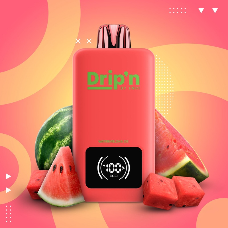 Drip’n by Envi 26ML Disposable – Watermelona CG (ON)