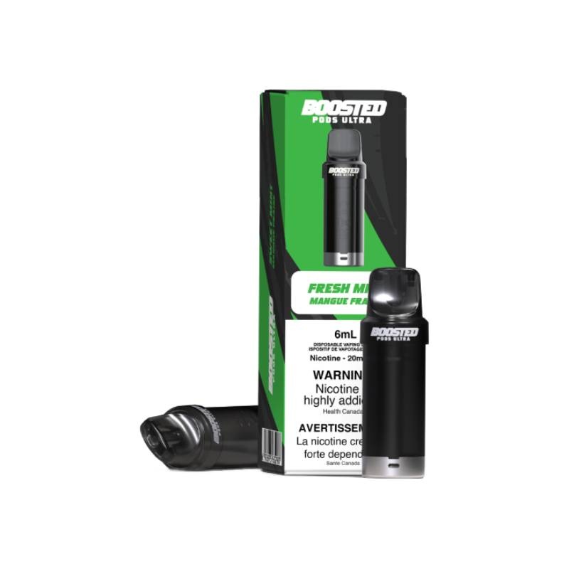 Fresh Mint Boosted ULTRA Pods, 6mL (Synthetic 50)