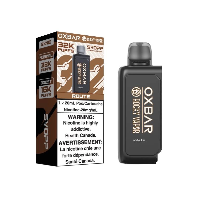 OxBar Svopp 32k Pod – Route, 20mL