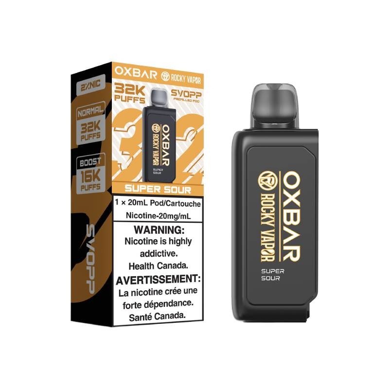 OxBar Svopp 32k Pod – Super Sour, 20mL
