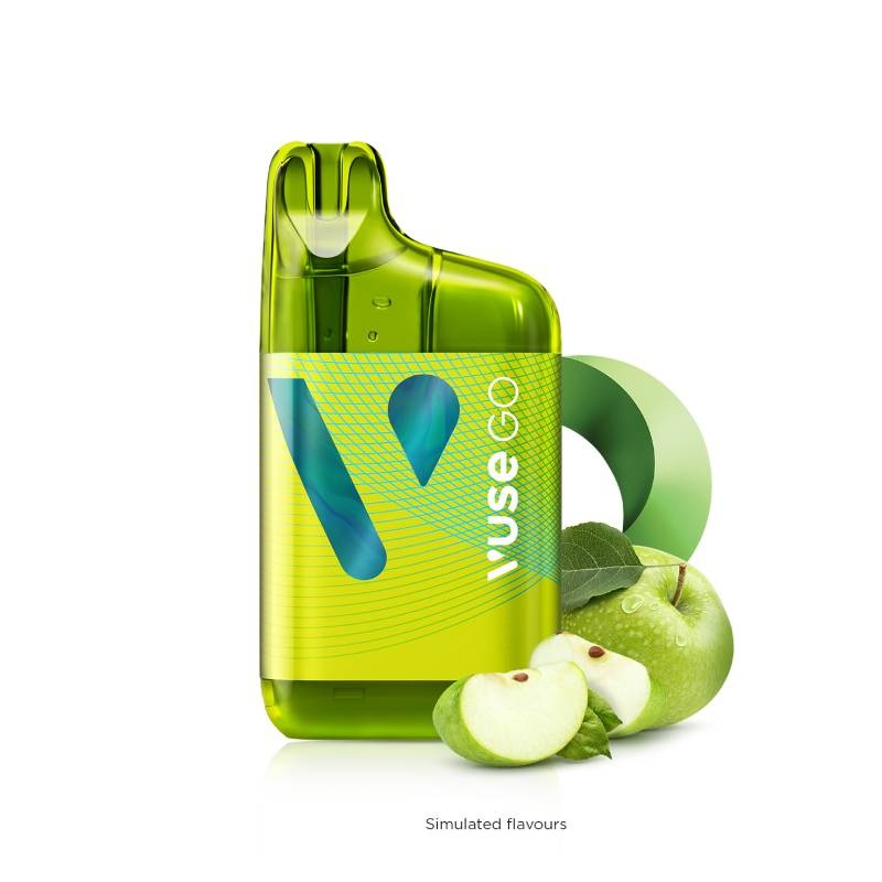 Vuse Go 5000 Disposable Vape – Apple Sour, 10mL