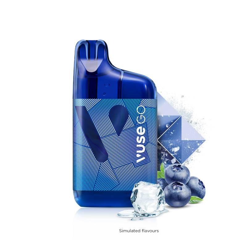 Vuse Go 5000 Disposable Vape – Blueberry Ice, 10mL