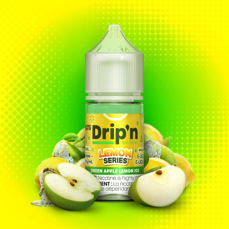 Drip’n Lemon E-Liquid – Green Apple Lemon Ice (MB)