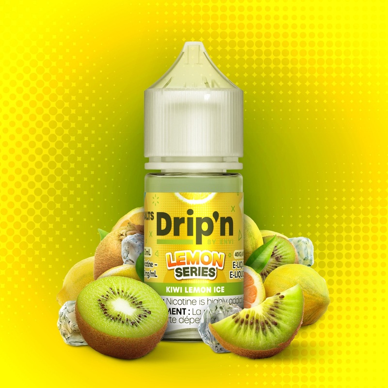 Drip’n Lemon E-Liquid – Kiwi Lemon Ice (AB)