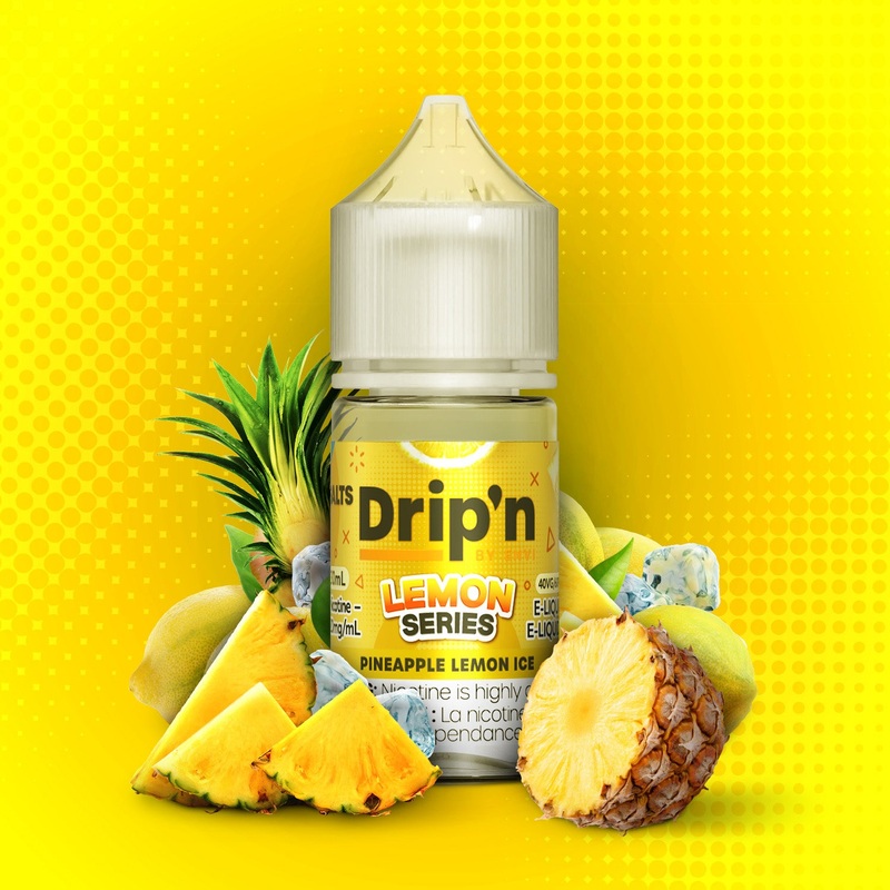 Drip’n Lemon E-Liquid – Pineapple Lemon Ice (MB)