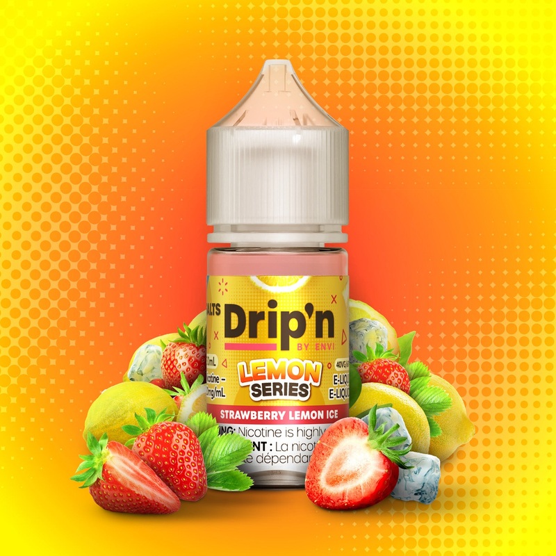 Drip’n Lemon E-Liquid – Strawberry Lemon Ice (MB)