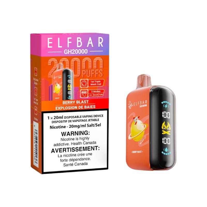 Elf Bar GH20000 – Berry Blast Disposable Vape, 20K Puffs
