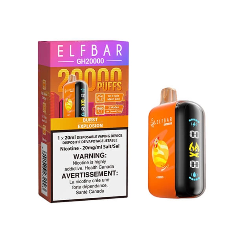 Elf Bar GH20000 – Burst Disposable Vape, 20K Puffs