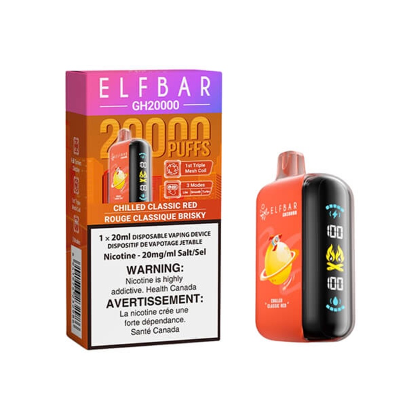 Elf Bar GH20000 – Chilled Classic Red Disposable Vape
