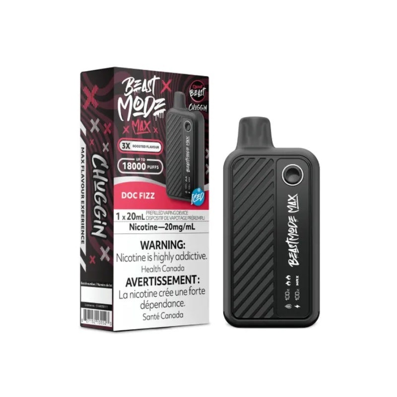 Flavour Beast – Beast Mode Max 18K Disposable: Chuggin’ Doc Fizz