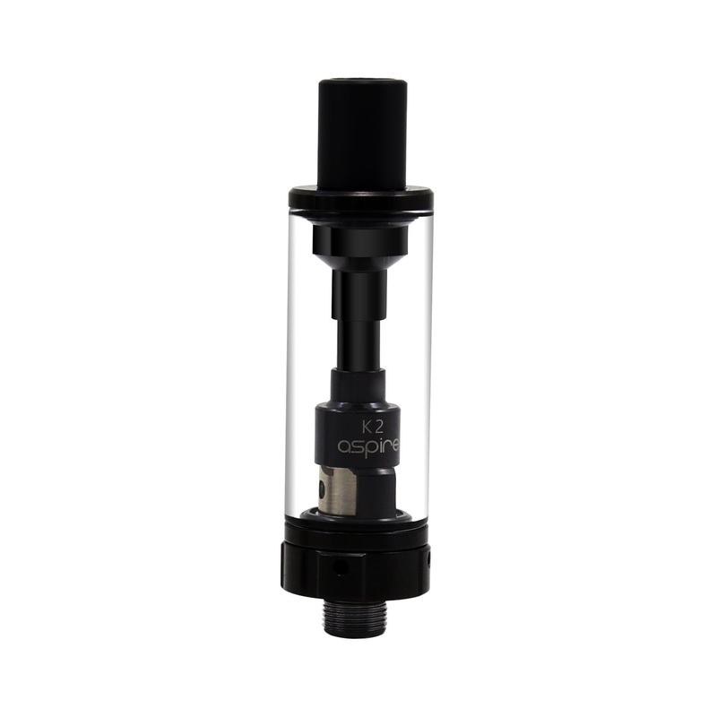 Aspire K2 Tank|Black|Stainless Steel