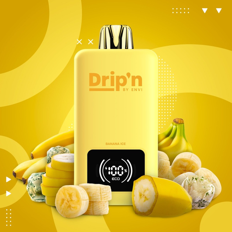 Drip’n by Envi 26ML Disposable – Banana Ice (ON)