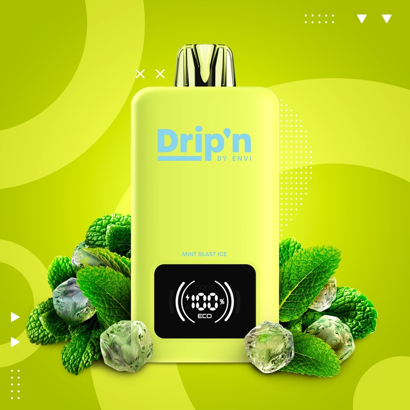 Drip’n by Envi 26ML Disposable – Mint Blast Ice (MB)