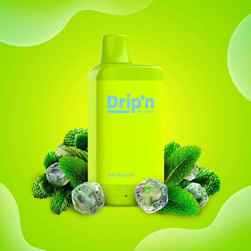 Drip’n by Envi 8ML Disposable – Mint Blast Ice