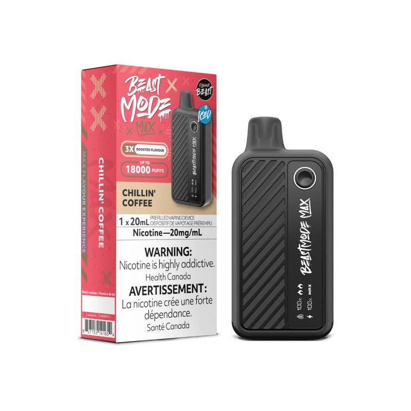 Flavour Beast – Beast Mode Max 18K Disposable: Chilln’ Coffee