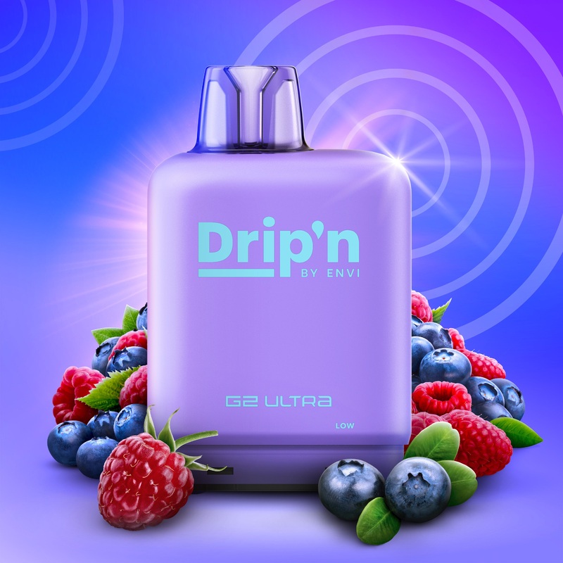 Level X Drip’n G2 Ultra Pod – Blue Razz (AB)