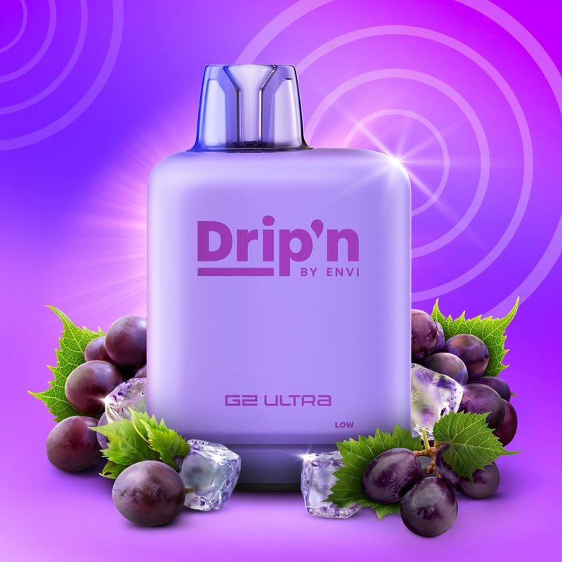Level X Drip’n G2 Ultra Pod – Grape Ice (ON)