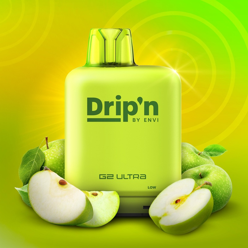Level X Drip’n G2 Ultra Pod – Green Apple (ON)
