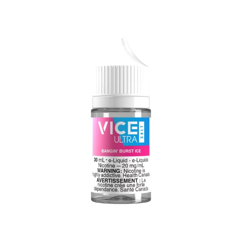 VICE Ultra – Bangin’ Burst Ice Salt Vape Juice, 30mL