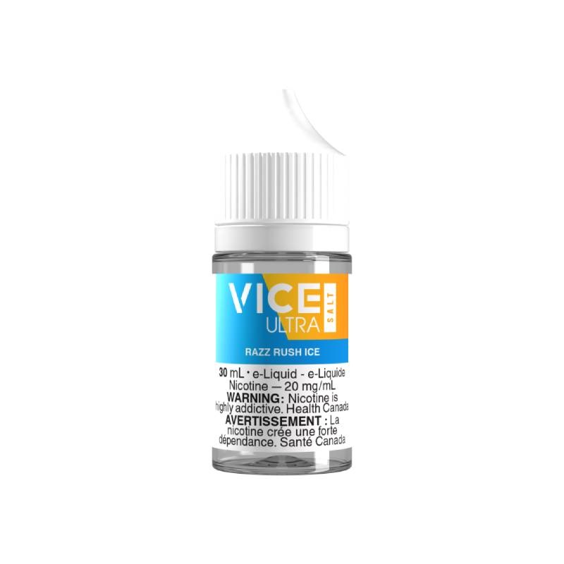 VICE Ultra – Razz Rush Ice Salt Vape Juice, 30mL