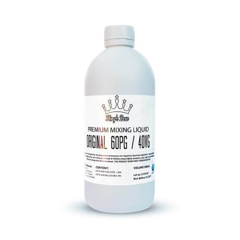King’s Dew E-Liquid Base|100ml|500ml|60PG : 40VG|30PG : 70VG
