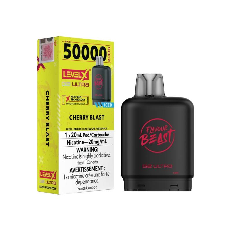 Level X Flavour Beast G2 Ultra Pod 50K – Cherry Blast