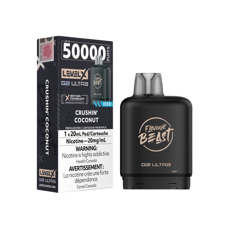 Level X Flavour Beast G2 Ultra Pod 50K – Crushin’ Coconut