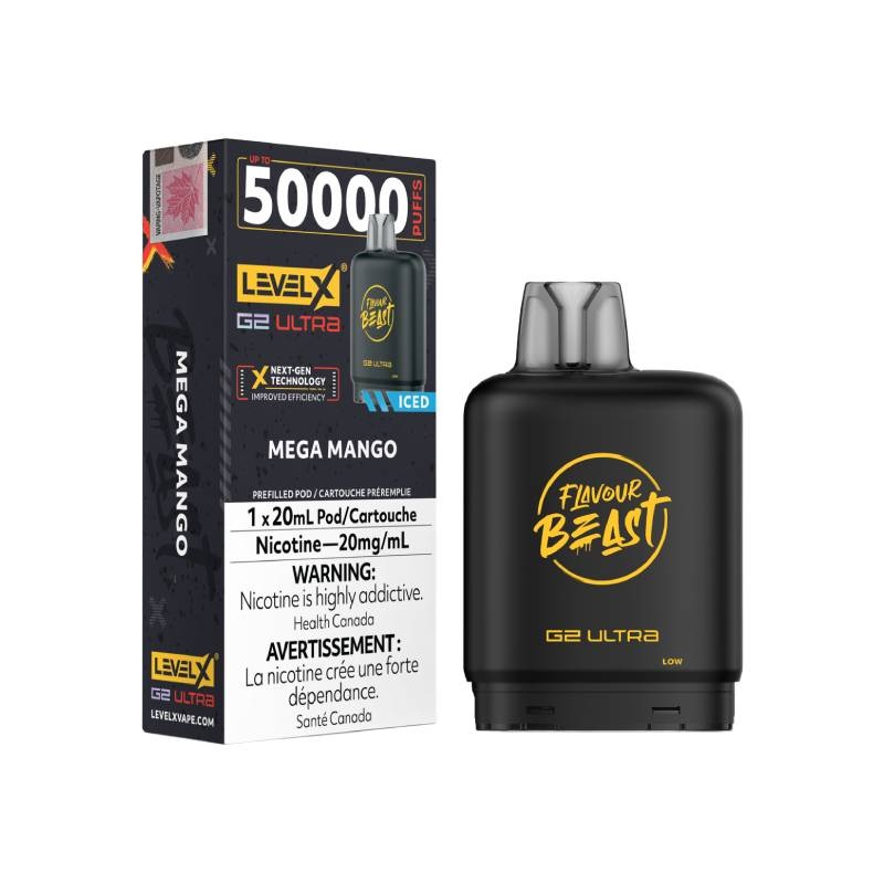 Level X Flavour Beast G2 Ultra Pod 50K – Mega Mango