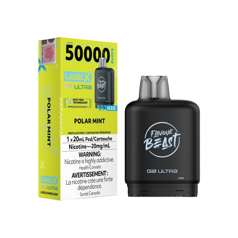 Level X Flavour Beast G2 Ultra Pod 50K – Polar Mint