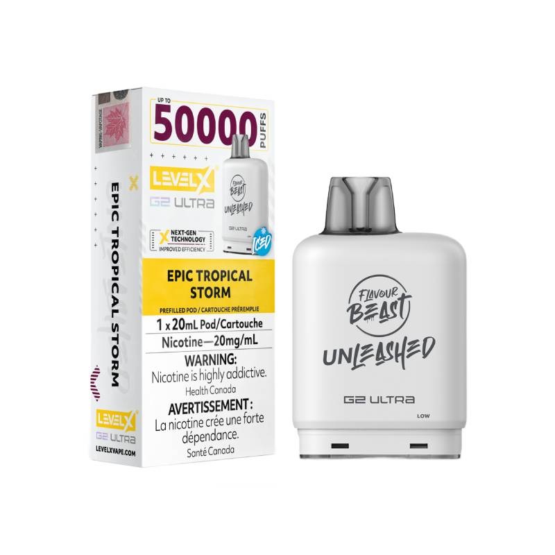 Level X G2 Unleashed Ultra 50K Pod – Epic Tropical Storm