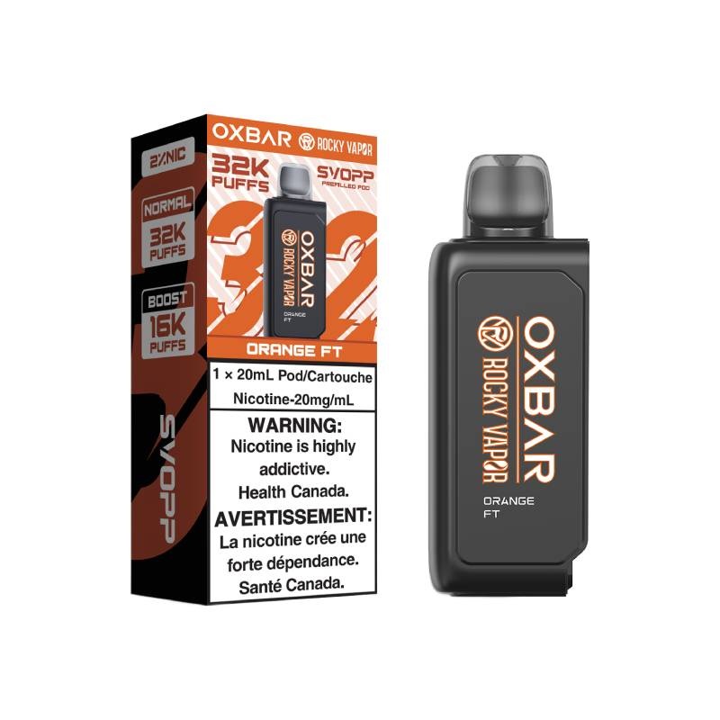 OxBar Svopp 32k Pod – Orange FT, 20mL