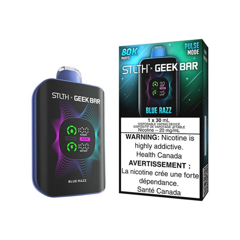 STLTH x GeekBar 80K Disposable Vape – Blue Razz