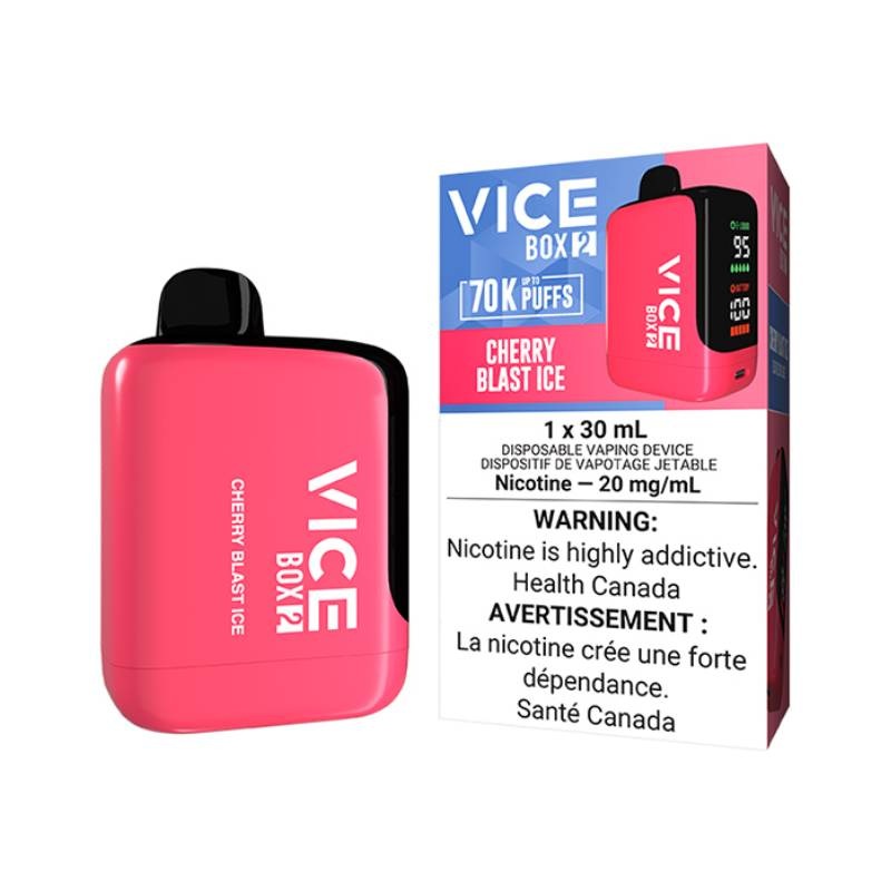 Vice Box 2 70K Disposable Vape – Cherry Blast Ice