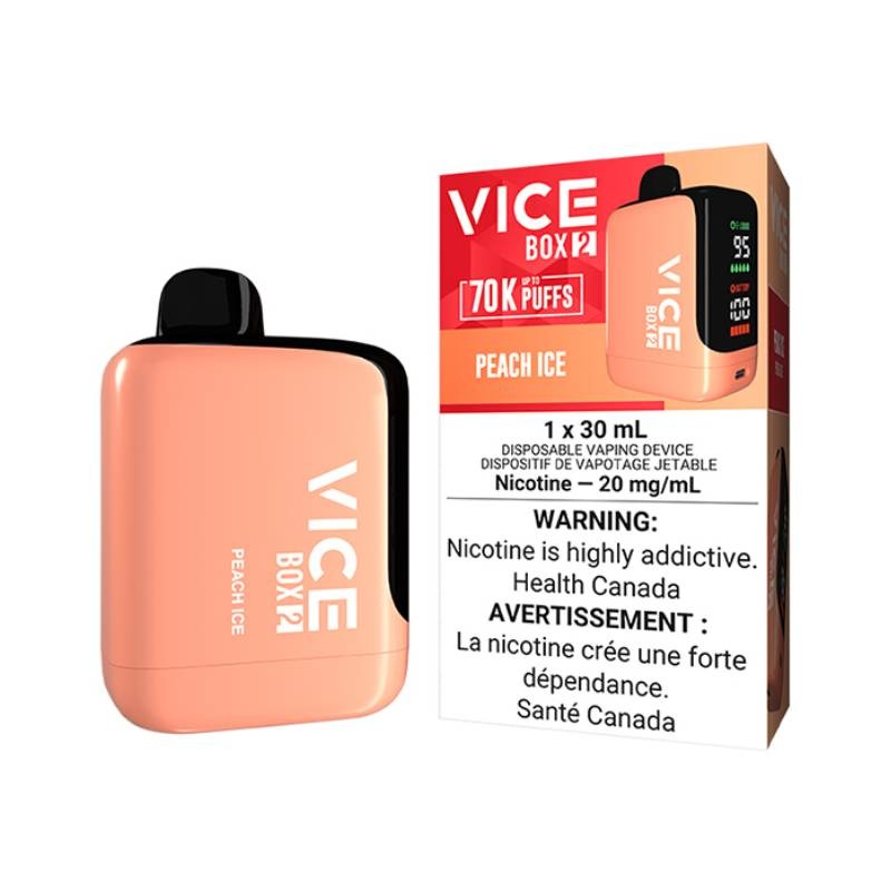 Vice Box 2 70K Disposable Vape – Peach Ice