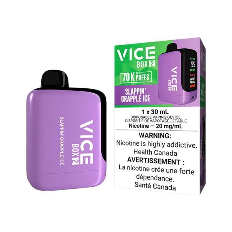 Vice Box 2 70K Disposable Vape – Slappin’ Grapple Ice