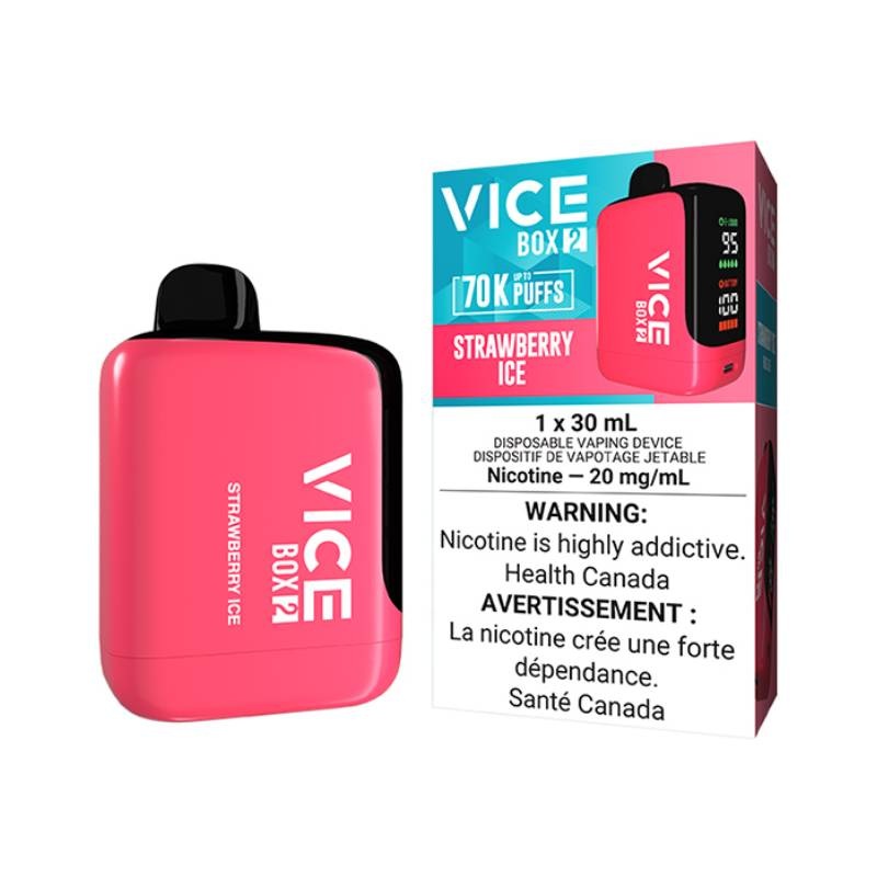 Vice Box 2 70K Disposable Vape – Strawberry Ice