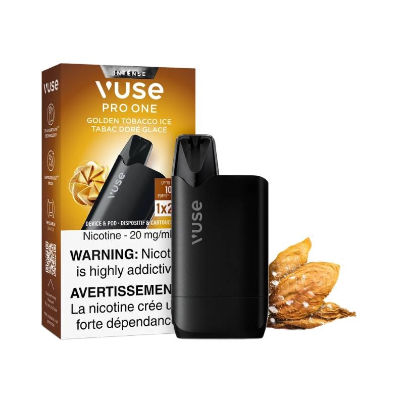 Vuse Pro One Pod Kit – Golden Tobacco Ice