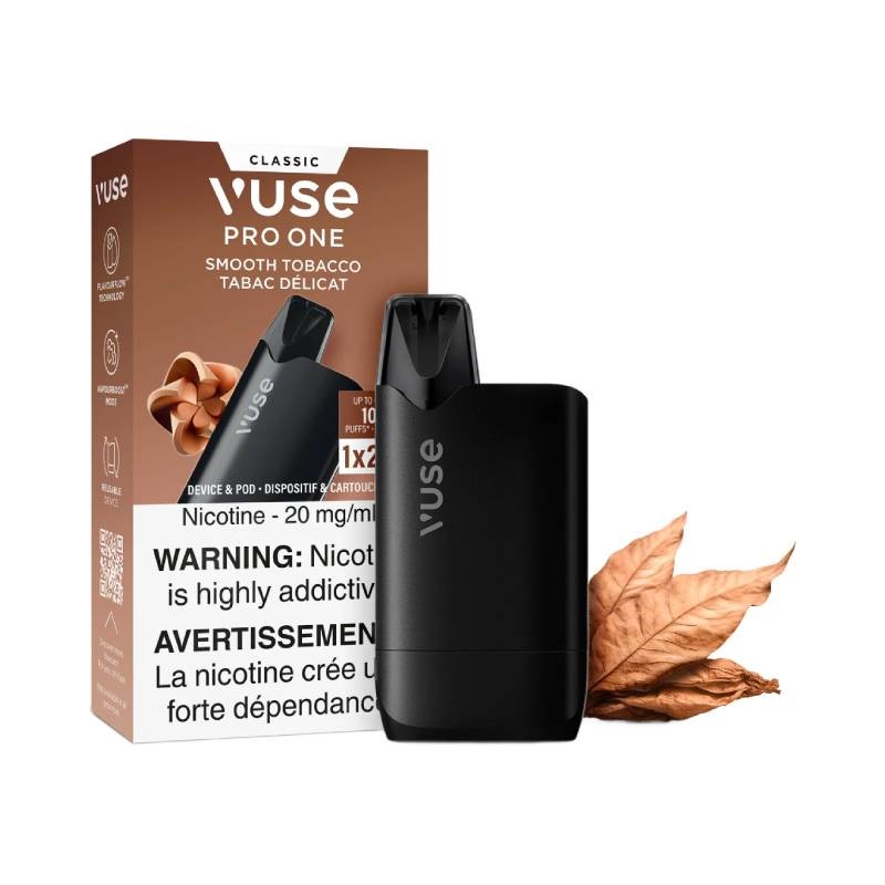 Vuse Pro One Pod Kit – Smooth Tobacco