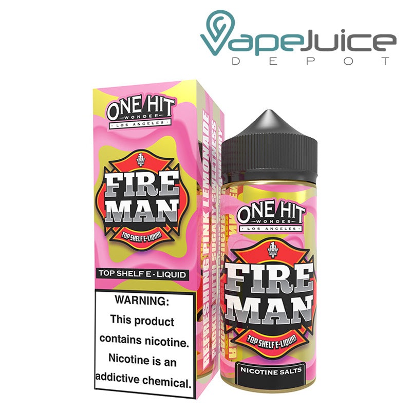 Fire Man One Hit Wonder 100ml|100ml|0mg|3mg|6mg